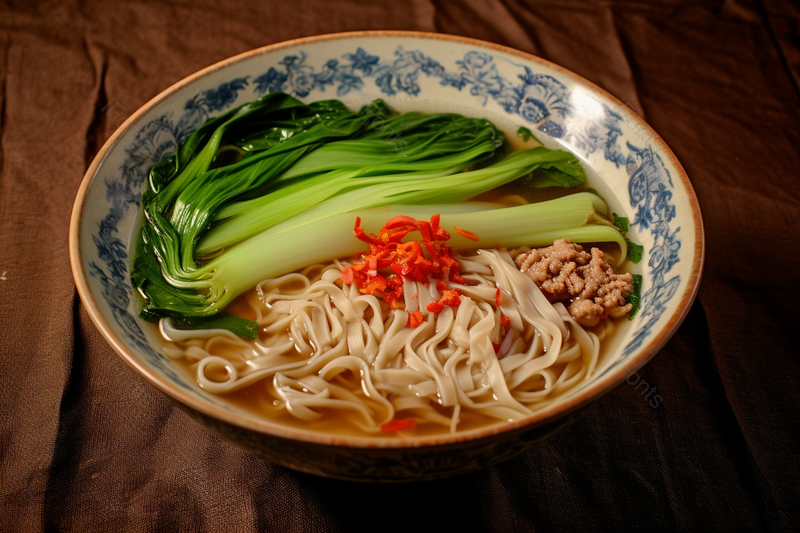 剁椒面肉臊子面餐饮美食背景图,高清,摄影图,摄影图片,图片大全,摄影图免费下载